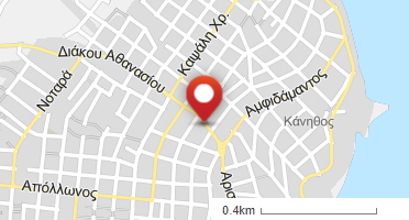 Χάρτης και σημείο της επιχείρησης