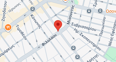 Location of business on map