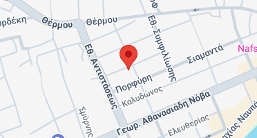 Location of business on map