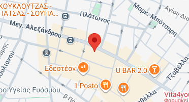 Location of business on map