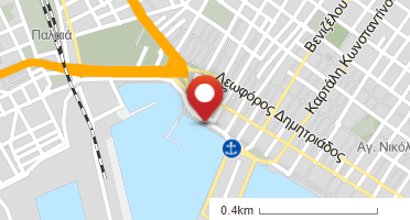 Location of business on map