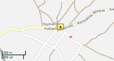Location of business on map