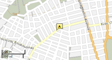 Location of business on map