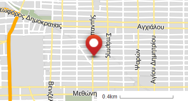 Location of business on map