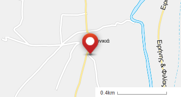 Location of business on map