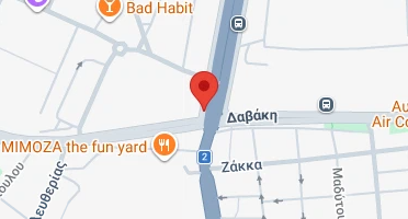 Location of business on map