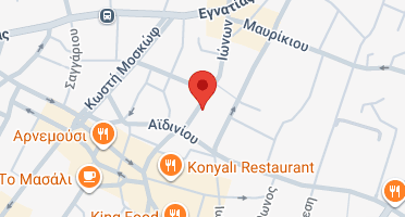 Location of business on map