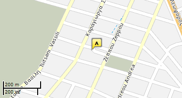 Location of business on map