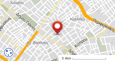 Location of business on map
