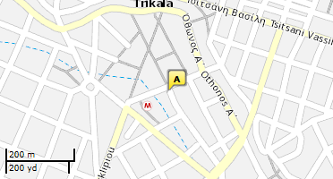 Χάρτης και σημείο της επιχείρησης