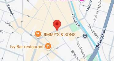 Location of business on map