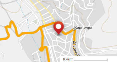 Location of business on map