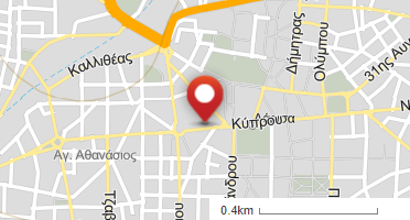 Location of business on map