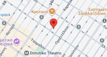 Location of business on map
