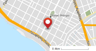 Location of business on map