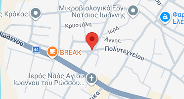 Location of business on map