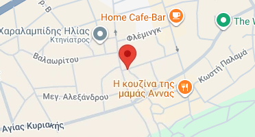 Location of business on map