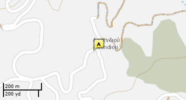 Location of business on map