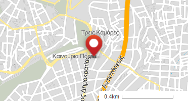 Location of business on map