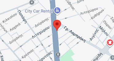 Location of business on map