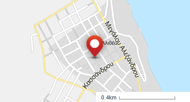 Location of business on map