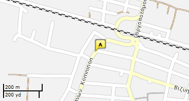 Location of business on map