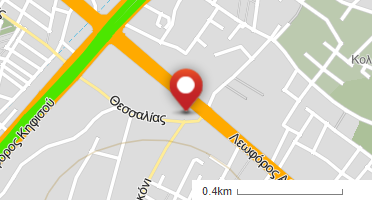 Location of business on map
