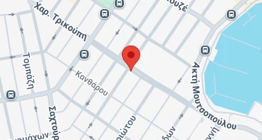 Location of business on map