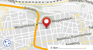 Location of business on map