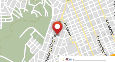 Location of business on map