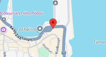 Location of business on map