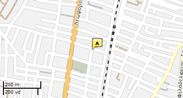 Location of business on map