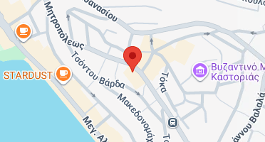 Location of business on map