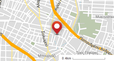 Location of business on map