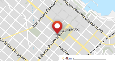 Location of business on map