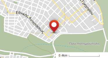 Location of business on map