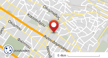 Location of business on map