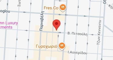 Location of business on map