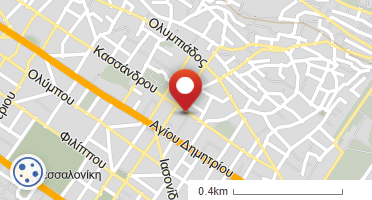 Location of business on map