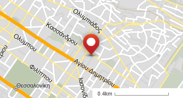 Location of business on map