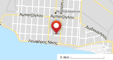 Location of business on map