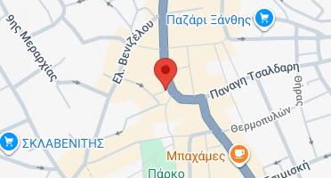 Location of business on map