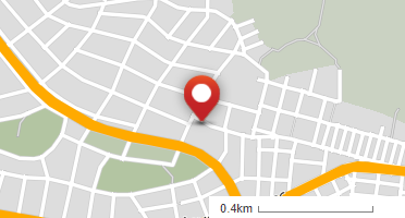 Location of business on map