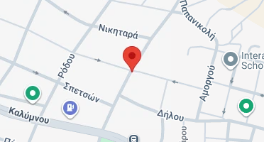 Location of business on map