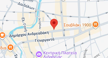 Location of business on map