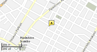 Location of business on map
