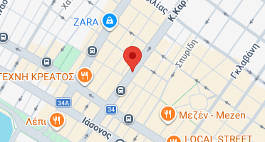 Location of business on map