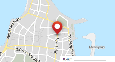 Location of business on map