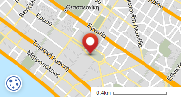 Location of business on map