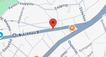 Location of business on map